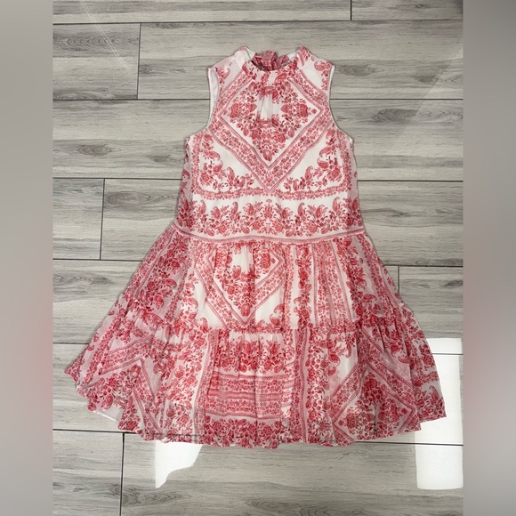 Calvin Klein Dresses & Skirts - Calvin Klein Red and White Dress